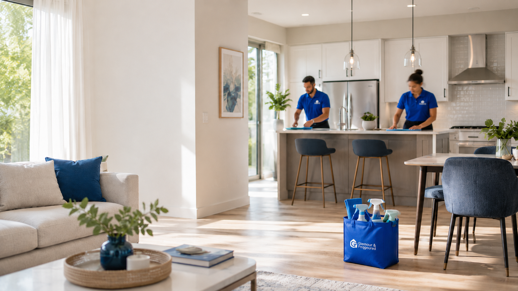 Professional house cleaning team in Boston North Shore MA